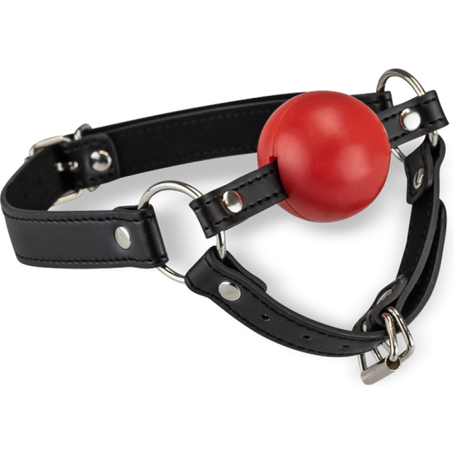 Gag-ball bâillon de bondage BDSM bouche et menton