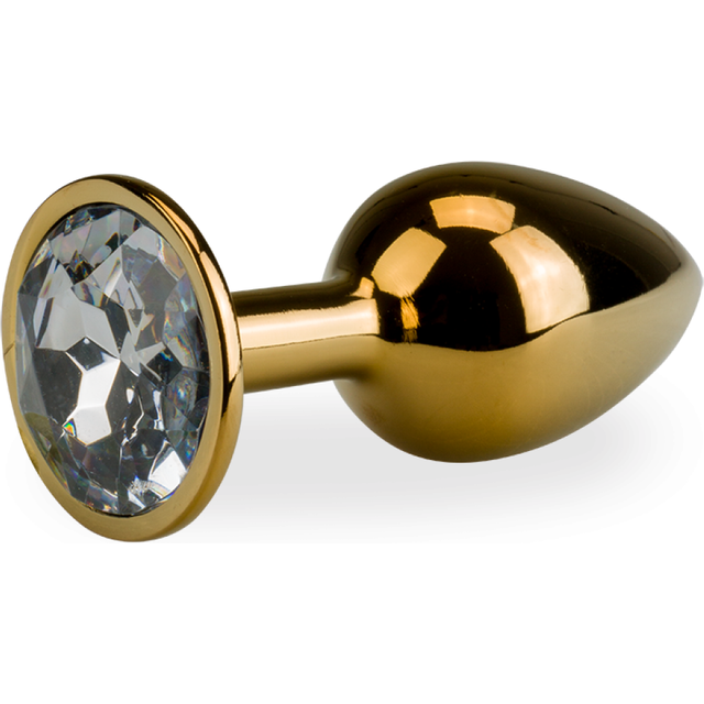 Bijou anal rosebud doré taille S 50g