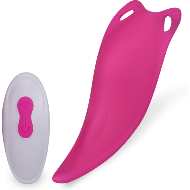 Culotte vibrante télécommandée Rebecca Vibromasseur femme et couple - Rose