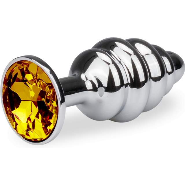 Bijou anal rosebud torsadé S - 8 coloris