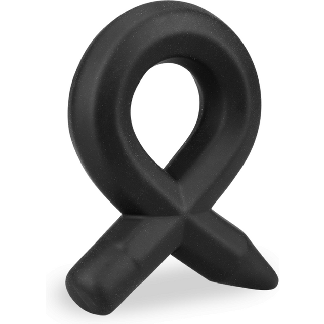 Anneau pénis ring pénien en silicone médical Loop - Cockring penien pour homme et couple - Noir