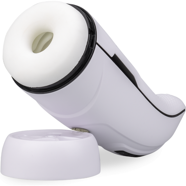 Masturbateur vibrant et chauffant avec fonction léchage Asher