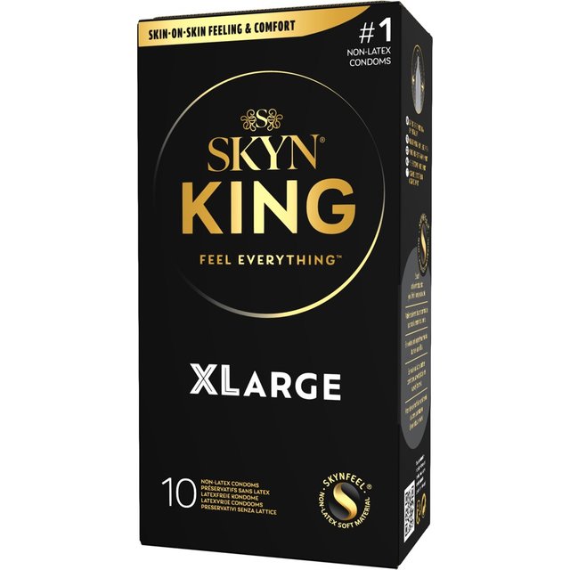 Latexfreie Kondome „King Size“, extra groß
