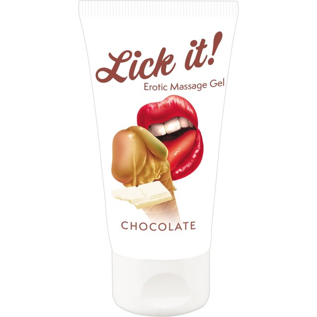 Gel "Erotic Massage Gel Chocolate“ mit Schokoladen-Aroma