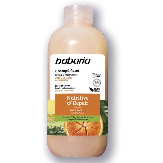 Babaria Champú Reset Nutritive & Repair // Precio, Comprar