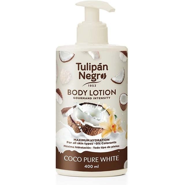 Tulipán Negro Coco Pure White Body Lotion | Paco Perfumerías