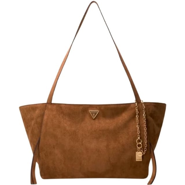 Guess Bolso Tote Devon Marrón | Paco Perfumerías
