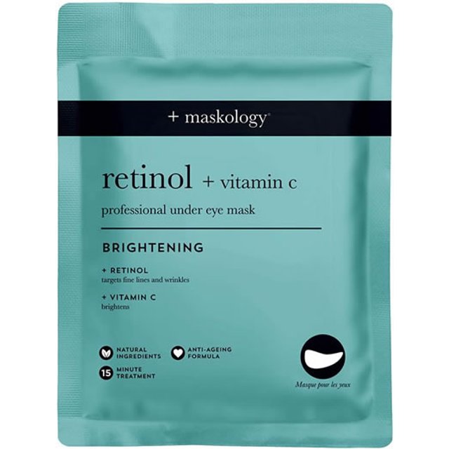 Maskology Retinol and Vitamin C Professional Under Eye Mask