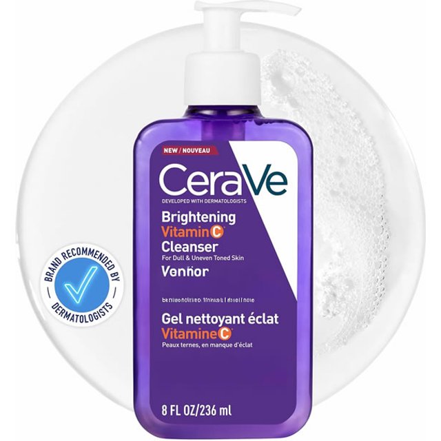 CeraVe Brightening Vitamin C Cleanser (236ml)