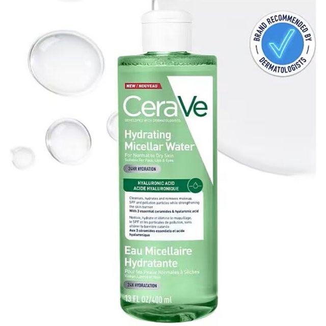 CeraVe Hydrating Micellar Water (400ml)