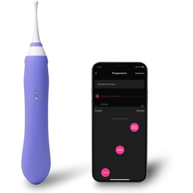 Stimulateur Clitoris & Point-G Connecté Dual-End Hyphy 9