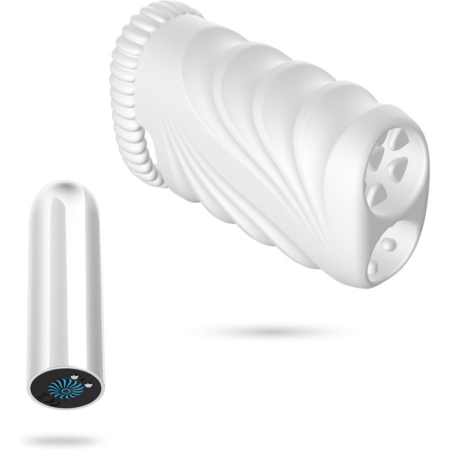 Masturbateur avec Bullet Vibrant Amovible Nautilus