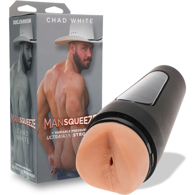 Masturbateur Man Squeeze Chad White 3