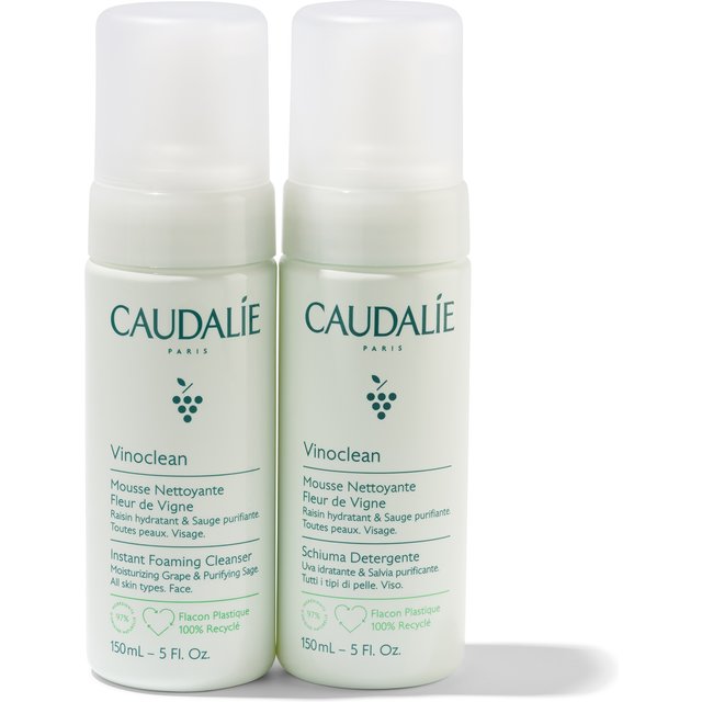Caudalie Vinoclean Instant Foaming Cleanser Duo