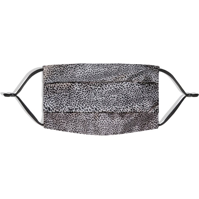 Slip Reusable Silk Face Covering - Leopard