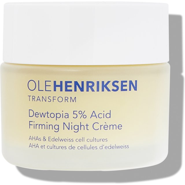Ole Henriksen Dewtopia 5% Acid Firming Night Crème.