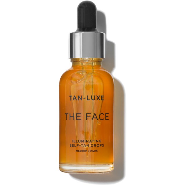 Tan-Luxe The Face Illuminating Tan Drops - Medium/Dark 30Ml