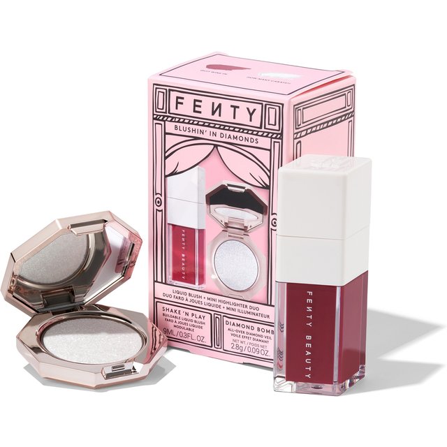 Fenty Beauty Fenty Beauty Blushin In Diamonds Liquid Blush And Highlighter Duo