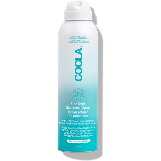 Coola Zinc Oxcide Sunscreen Mineral Spray Spf30 Unscented