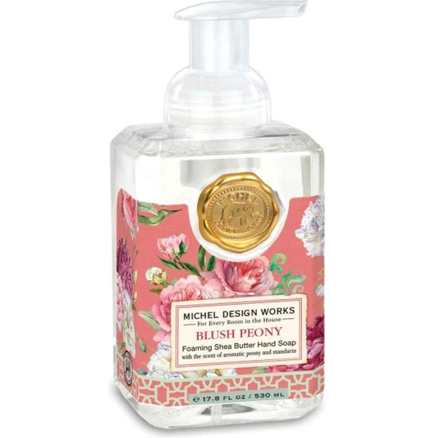 Michel Design Works Foaming Hand Soap Blush Peony