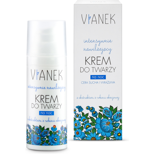 Kosmetyki Naturalne Vianek Intensywnie nawilżający krem do twarzy noc 50ml