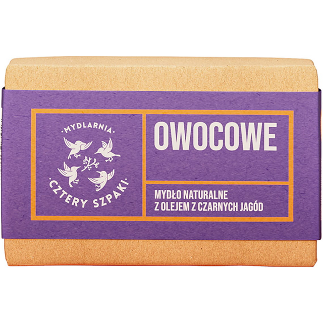 Kosmetyki Naturalne 4 Szpaki Mydło Owocowe 110g