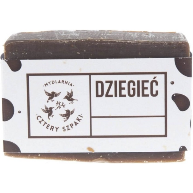 Kosmetyki Naturalne 4 Szpaki Mydło Dziegciowe na problemy skórne 110g