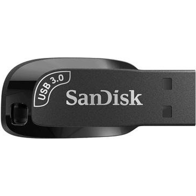 Pen Drive 64GB SanDisk Ultra Shift, USB 3.0, Preto - SDCZ410-064G-G46