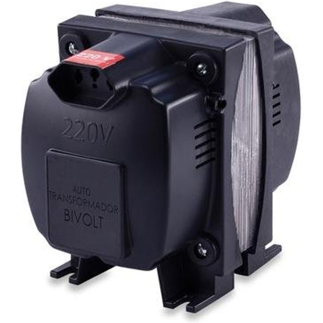 Autotransformador Slim Premium Force Line, 1500 VA, Bivolt, Preto - 0131300006