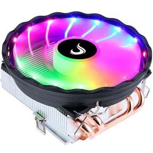 Air Cooler Gamer Rise Mode X5, RGB, AMD/Intel, Preto - RM-ACX-05-RGB