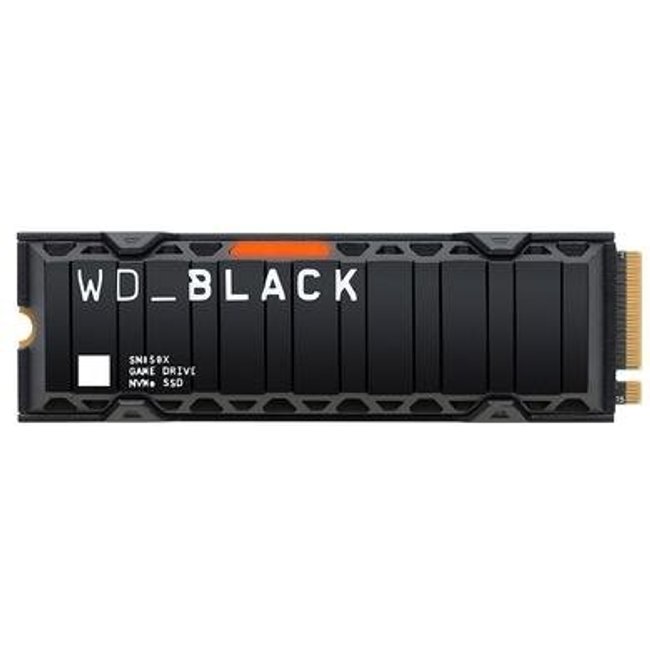 SSD SanDisk SN850X, 2TB, NVMe, Heatsink, M.2 2280 PCIe GEN4X4, Leitura:7300 MB/s e Gravação: 6600 MB/s, Preto, Compatível com PS5 - WDS200T2XHE