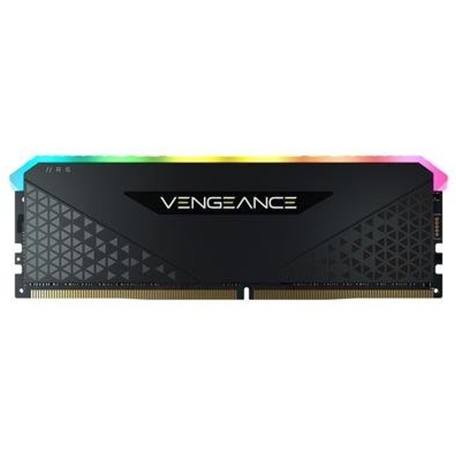 Memória RAM Corsair Vengeance RGB RS, 8GB, 3200MHz, DDR4, CL16, Preto - CMG8GX4M1E3200C16