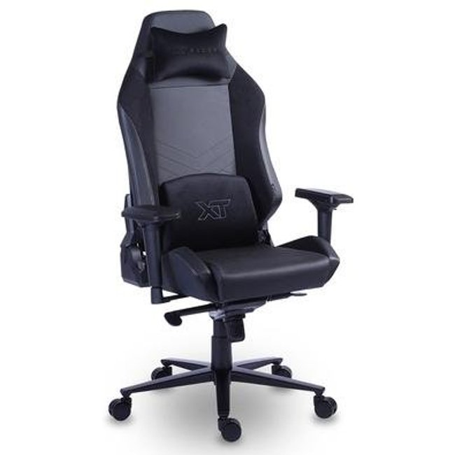 Cadeira Gamer XT Racer Draco, Até 120kg, Com Almofadas, Reclinável, Descanso de Braço 4D, Preto - XTR-064