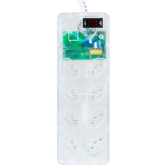 Filtro de Linha + DPS iClamper Energia 8, 8 Tomadas, Bivolt, Transparente - 26776