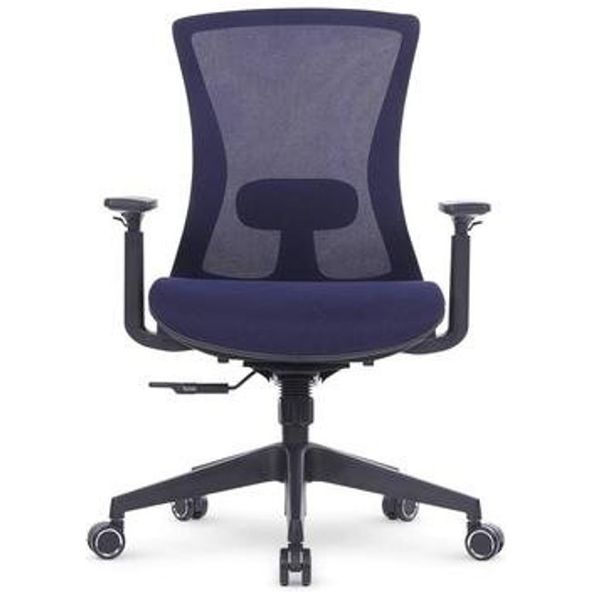 Cadeira de Escritório Ergonômica DT3 Vicenza, Até 120Kg, Ajuste de Ângulo, Deep Sea - 13891-2