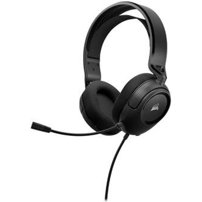 Headset Gamer Corsair HS35 v2, Neodímio de 50mm, Dolby 7.1 Surround, Com Adaptador USB, Silenciador, Preto - CA-9011386-NA
