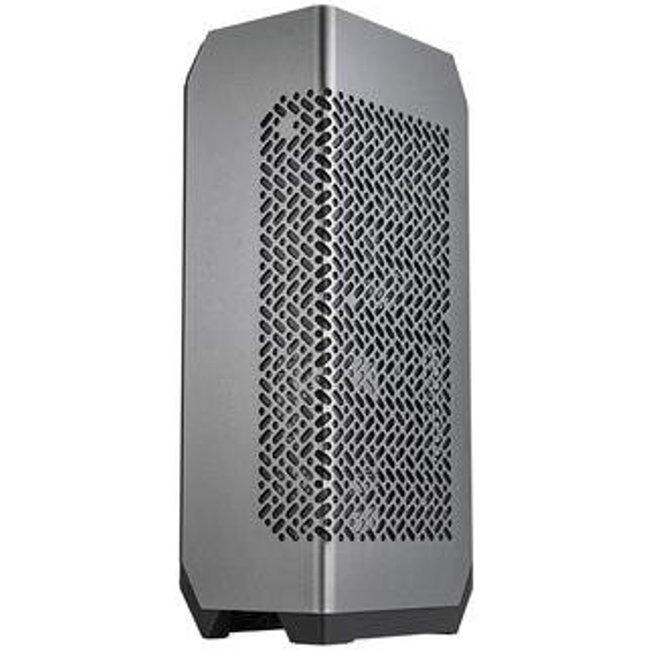 Gabinete Gamer Cooler Master NCORE 100 Max, Mini Tower, ITX, Com Fonte e Water Cooler, Cinza - NR100-MNNN85-SL0