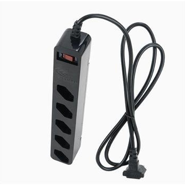 Filtro de Linha DPS IClamper, 5 Conexões, Preto - 23459