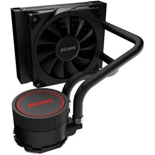 Water Cooler PCYes Sangue Frio 3, 120mm, AMD/Intel, Preto - WCSF3120BR