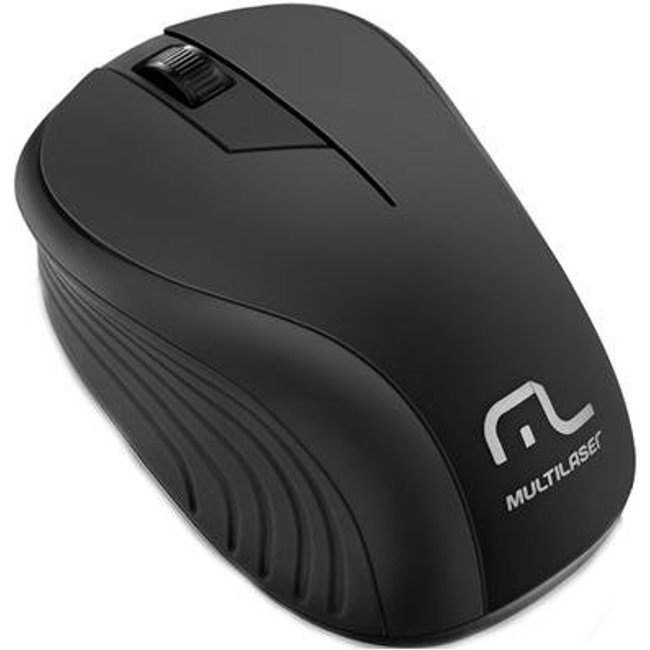 Mouse Sem Fio Multi 1200DPI 2.4GHz - MO212