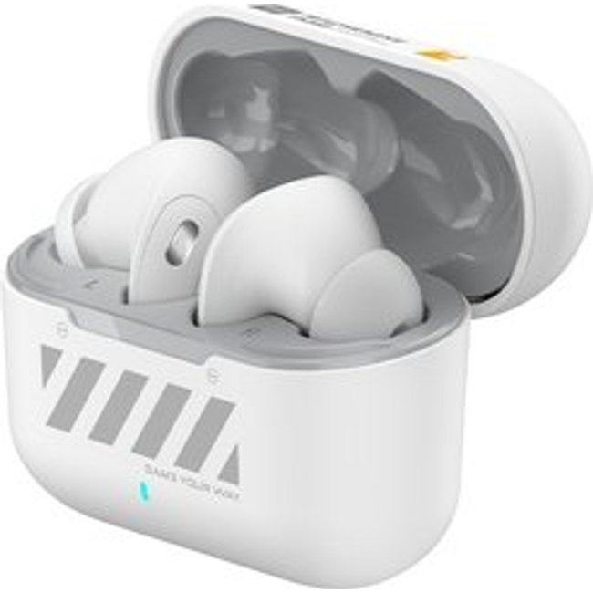 Fone de ouvindo Gamer Machenike TH50, Bluetooth 5.4 cancelamento de rúido baseado em IA, bateria de longa duranção, Branco - TH50 WHITE