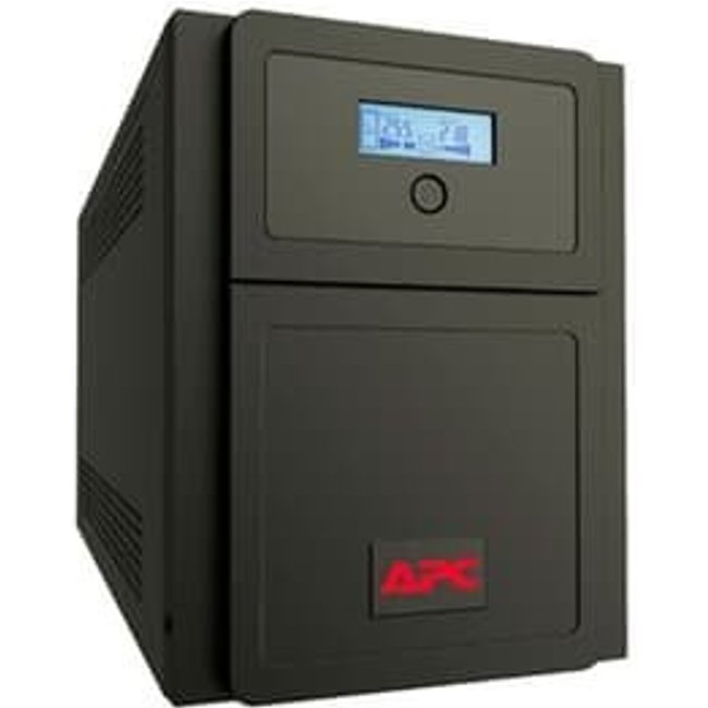 Nobreak Easy UPS da APC, Senoidal, 2000 VA, torre, 220 V, 6 Tomadas NBR 14136, Slot para cartão + Contato Seco, AVR, LCD - SMV2000CAI-BR