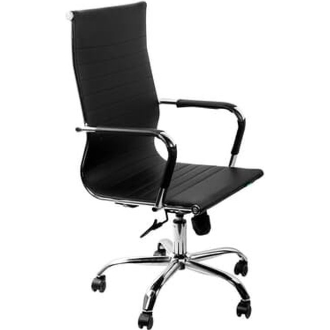 Cadeira Office VINIK Sirius, Até 120kg, Preta - COSSP01