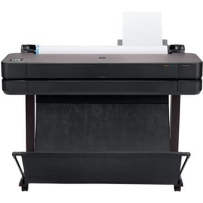 Impressora HP DesignJet T630 de 36 Polegadas, Gigabit Ethernet, USB 2.0, Wi-Fi Direct, Preto - 5HB11D#AC4