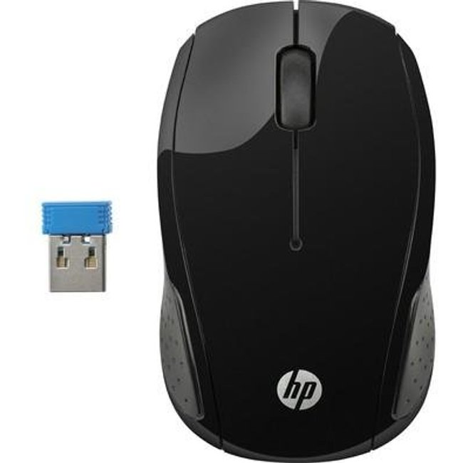 Mouse HP sem fio X200 Oman Preto - X6W31AA#ABL