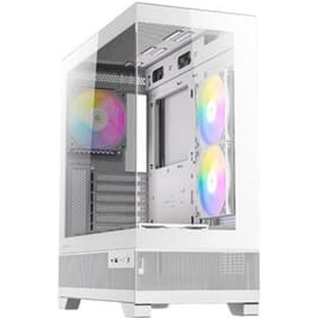 Gabinete Gamer Antec Cx700 Elite, RGB, Mid Tower, Lateral De Vidro, Branco - 0-761345-10044-1
