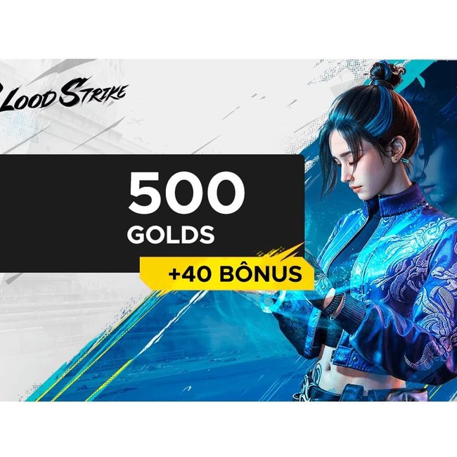 Blood Strike - 500 Golds + 40 de Bônus