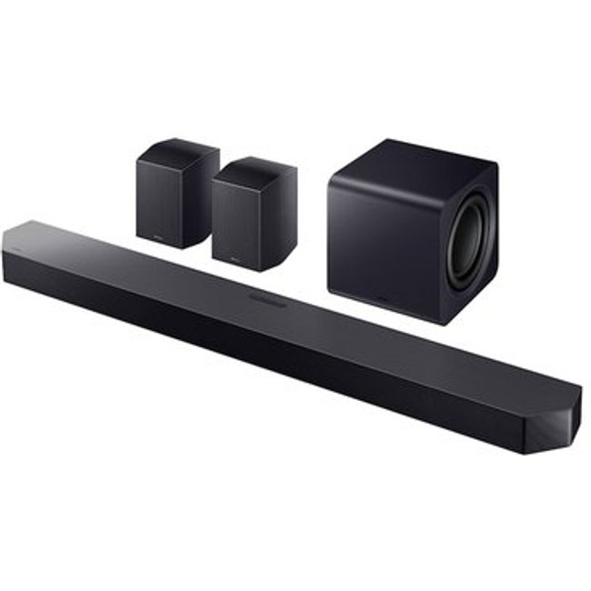 Soundbar Samsung Série Q HW-Q990F 11.1.4 canais, Subwoofer e Caixas traseiras - HW-Q990F