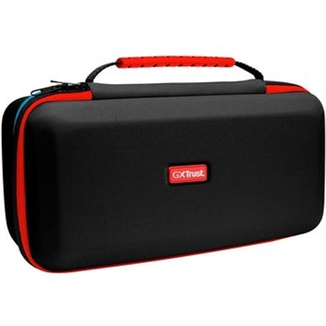 Capa Rígida Protetora XL Trust Gaming GXT 1252, para Nintendo Switch 2, com Espaço para Dock e Acessórios, Preto - 25762