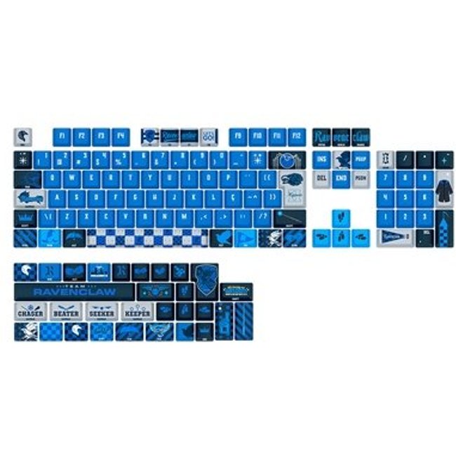 Keycap Gamer Redragon Harry Potter Corvinal, ABNT2, Azul - HP-941